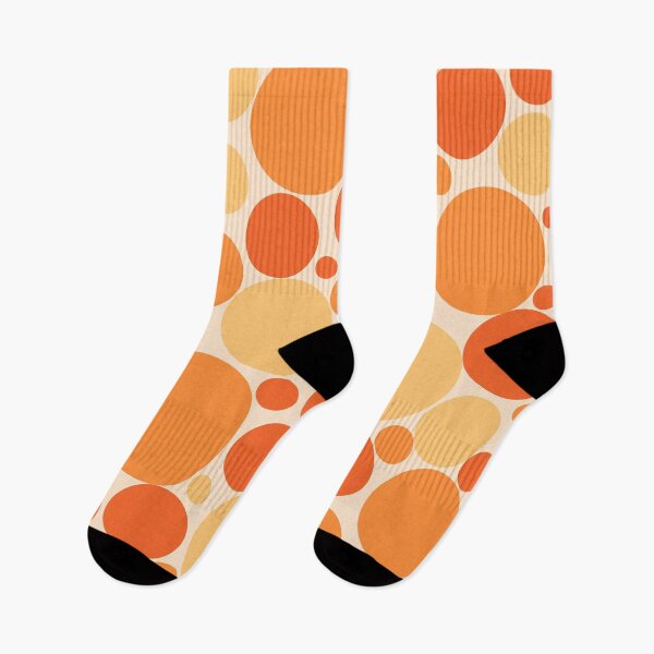Item preview, Bubbly Mod Dots Pattern in Tangerine Orange Tones designed and sold by kierkegaard.