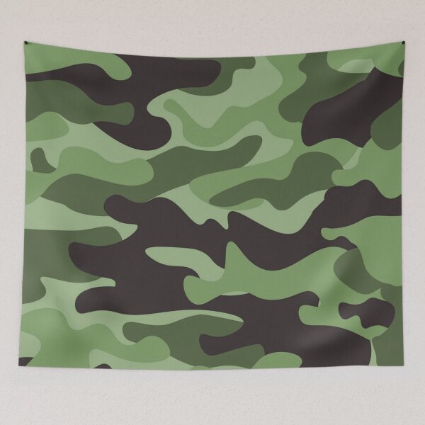 Item preview, Dark sea green camo pattern designed and sold by NexusArts.