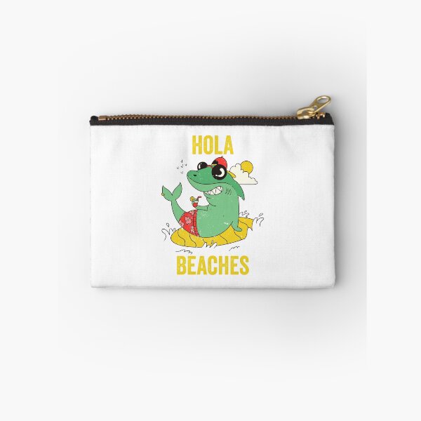 Item preview, Shark Hola Beaches Summer Beach Funny Slogan Vacation Quote  designed and sold by RayanDesigns.