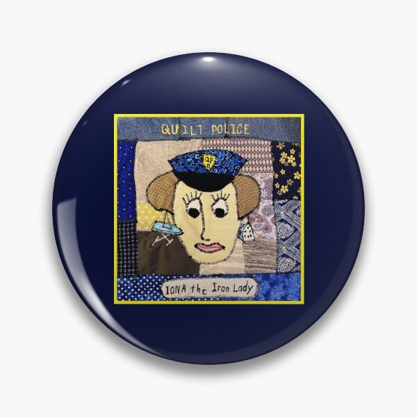 Item preview, Quilt Police: Iona the Iron Lady designed and sold by SAMGordonART.