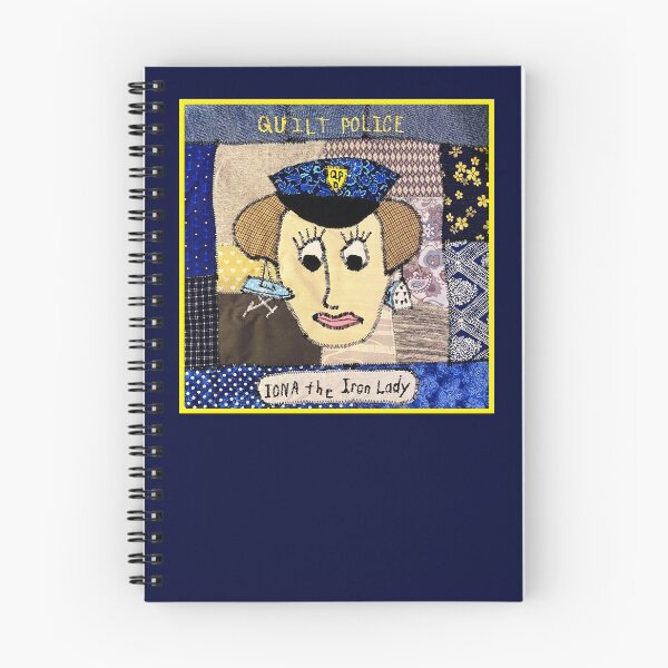 Item preview, Quilt Police: Iona the Iron Lady designed and sold by SAMGordonART.