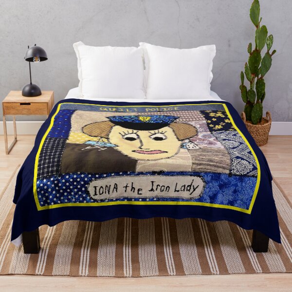 Item preview, Quilt Police: Iona the Iron Lady designed and sold by SAMGordonART.