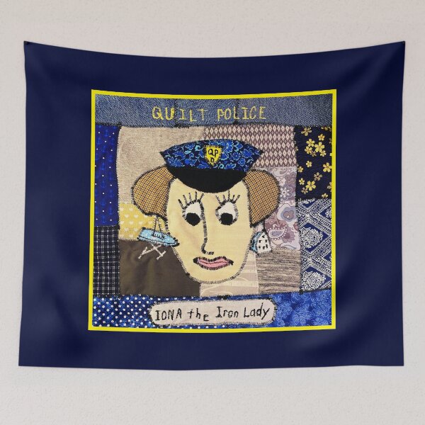 Item preview, Quilt Police: Iona the Iron Lady designed and sold by SAMGordonART.