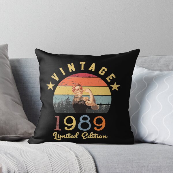 Item preview, Retro Vintage 1989 32th Birthday gifts for women designed and sold by kimart18.
