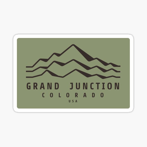 Item preview, Grand Junction, Colorado Mountain Green designed and sold by I-Was-There.