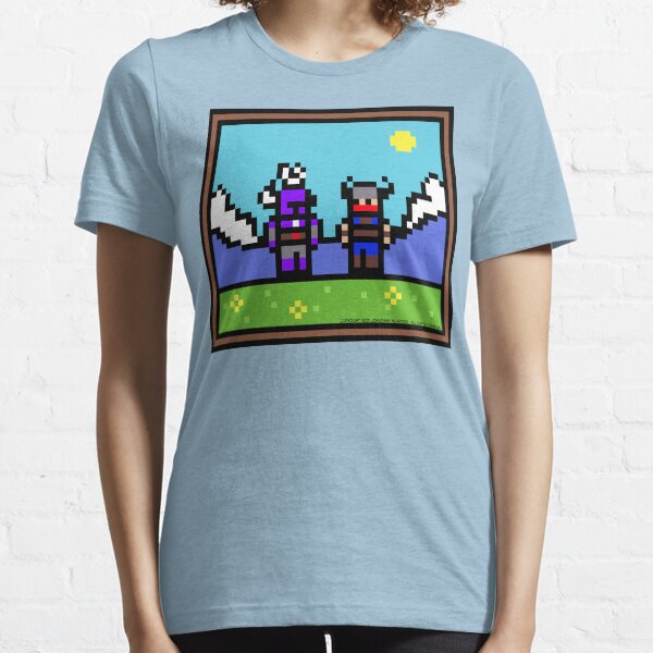 Pixel Tiggz and Tomes. Essential T-Shirt