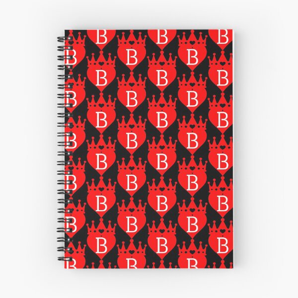 Item preview, king or queen crowned red heart with letter B designed and sold by ronaldsonou.