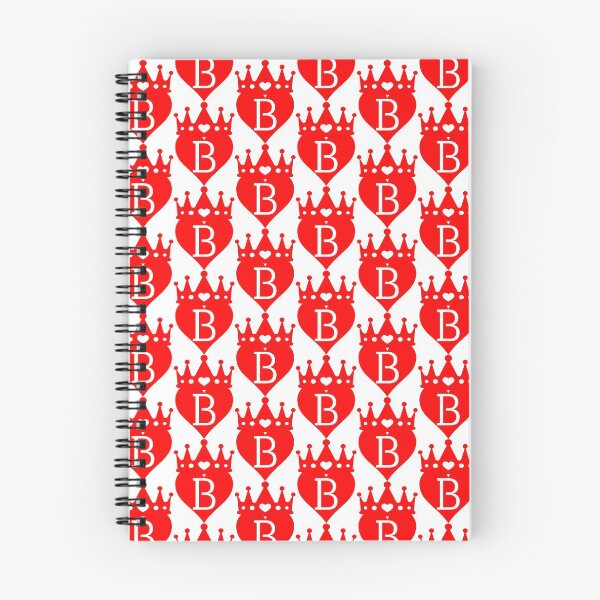 Item preview, crowned red heart with letter B designed and sold by ronaldsonou.
