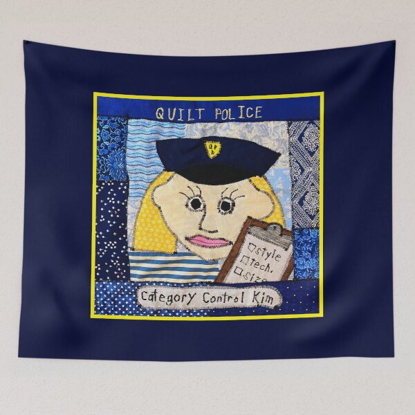 Item preview, Quilt Police: Category Control Kim designed and sold by SAMGordonART.