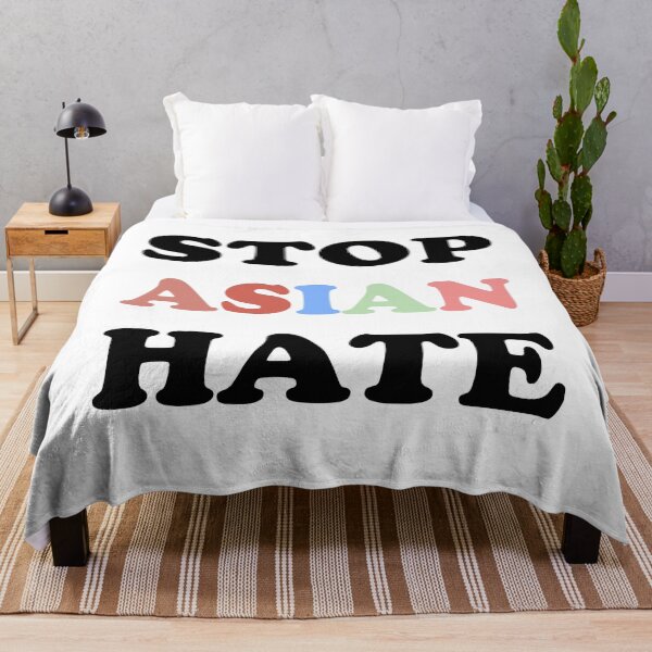 Item preview, Stop asian hate T-shirt designed and sold by Simoel12.
