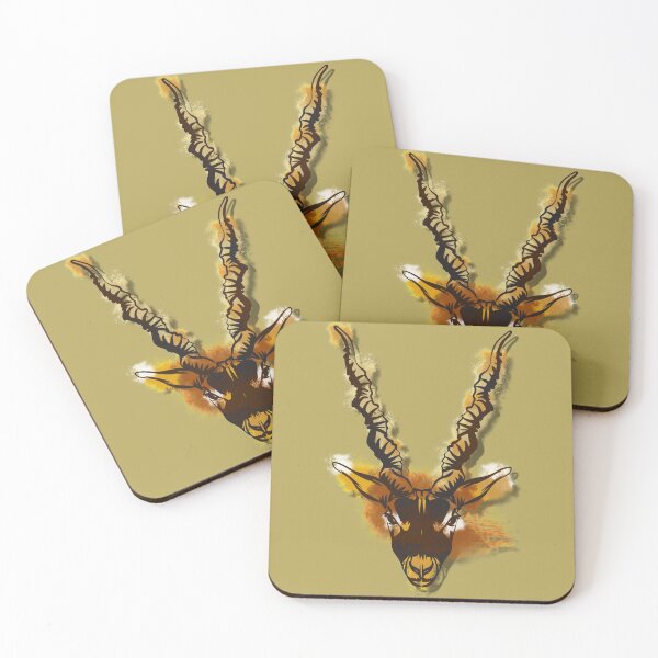 Item preview, Antelope Ink Splash - African Safari designed and sold by Trinket-Trickster.