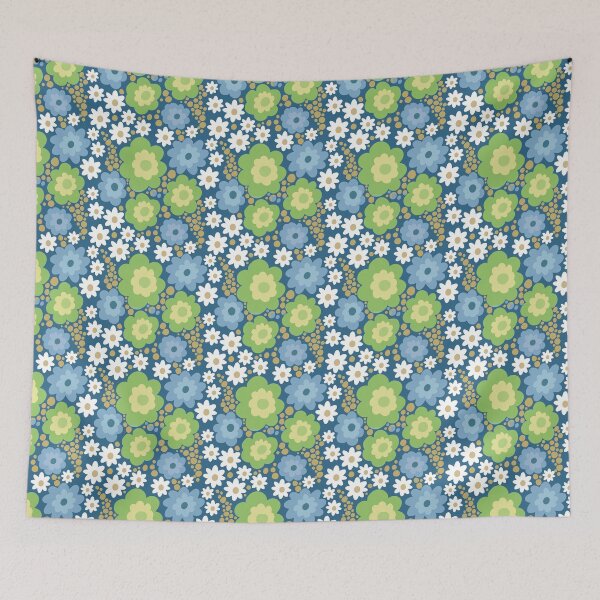 Item preview, 70's Beach Cottage Garden designed and sold by Dotblossom.