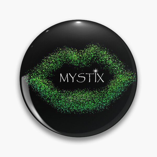 Item preview, Mystix brand lime abstract lips (KISS) designed and sold by MystixJack.