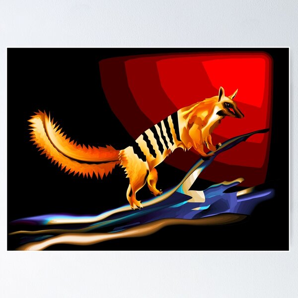 Item preview, The Black Striped Numbat designed and sold by Graham Colton.