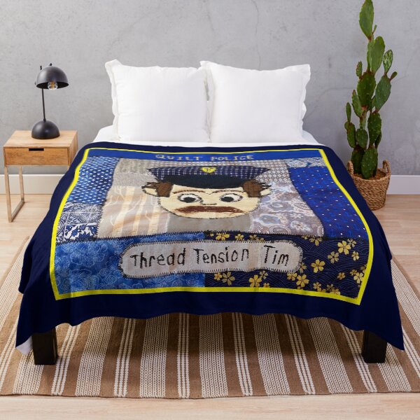 Item preview, Quilt Police: Thread Tension Tim designed and sold by SAMGordonART.