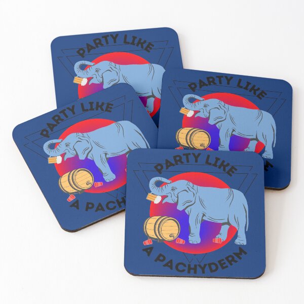 Item preview, Party Pachyderm designed and sold by YieldlessYeti.
