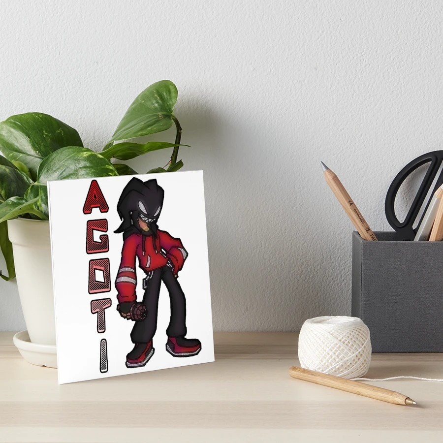 Agoti FNF (Friday Night Funkin) | Art Board Print