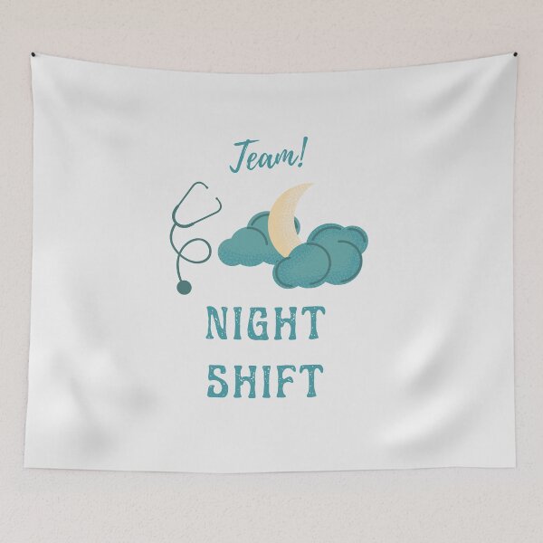 Item preview, Team Night Shift, For Night Shift Healthcare Professionals designed and sold by Xiemand.