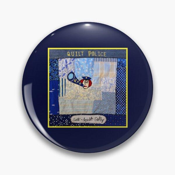 Item preview, Quilt Police: Self-doubt Sally designed and sold by SAMGordonART.