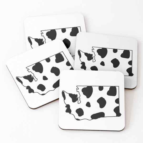 Item preview, Cow Print Washington designed and sold by moxsto.