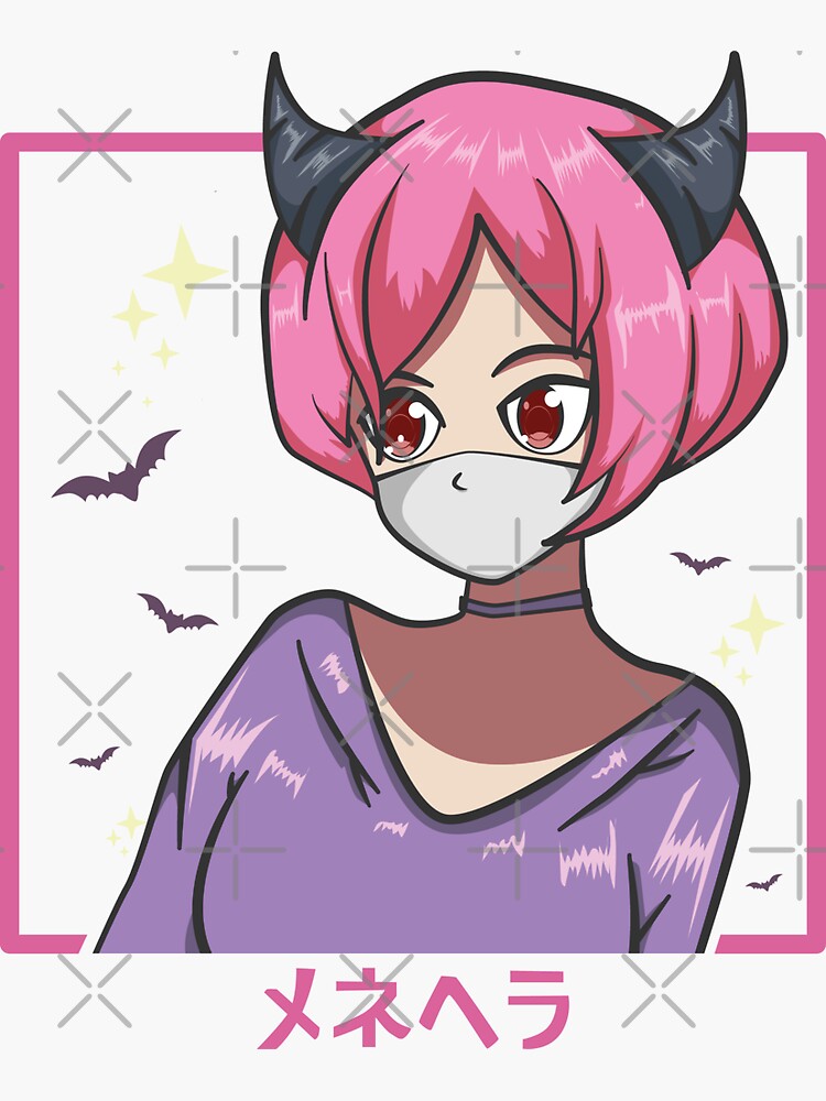 Pastel Goth Yami Kawaii Menhera Creepy Cute Anime' Sticker