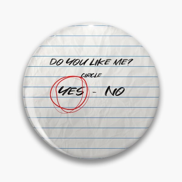 Item preview, Do You Like Me? Crush Crumpled Notebook Paper Letter designed and sold by hyproinc.