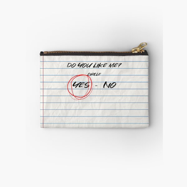 Item preview, Do You Like Me? Crush Crumpled Notebook Paper Letter designed and sold by hyproinc.