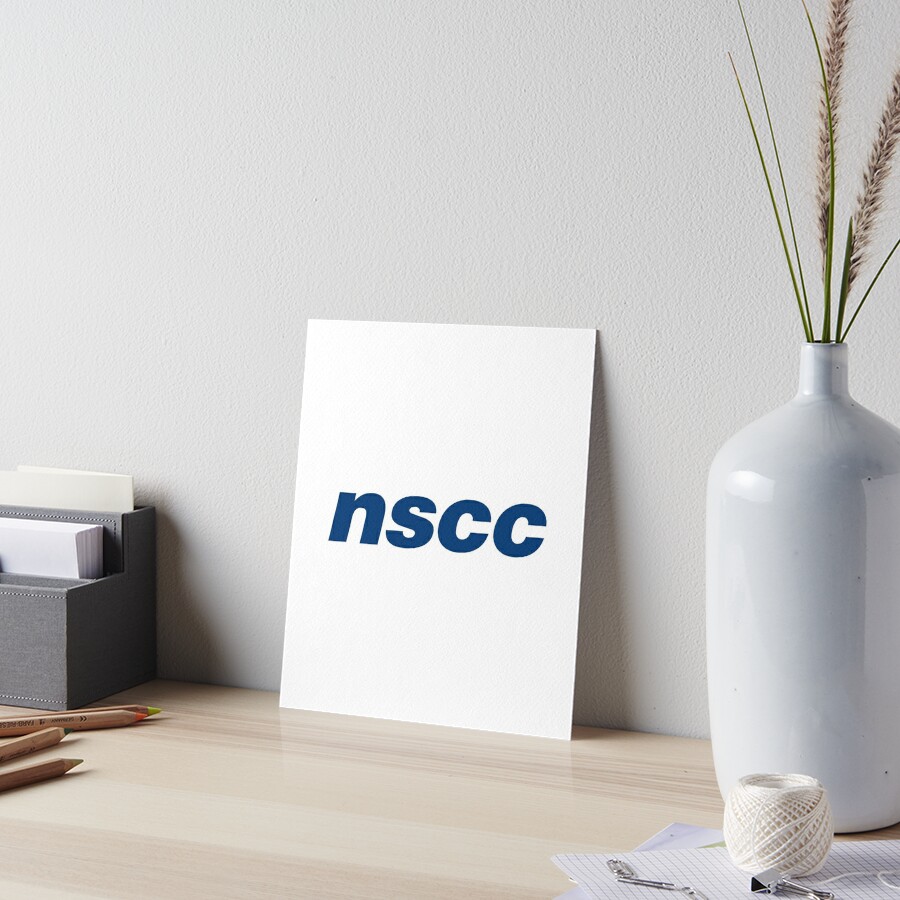 "Nscc logo" Art Board Print by indreamax | Redbubble