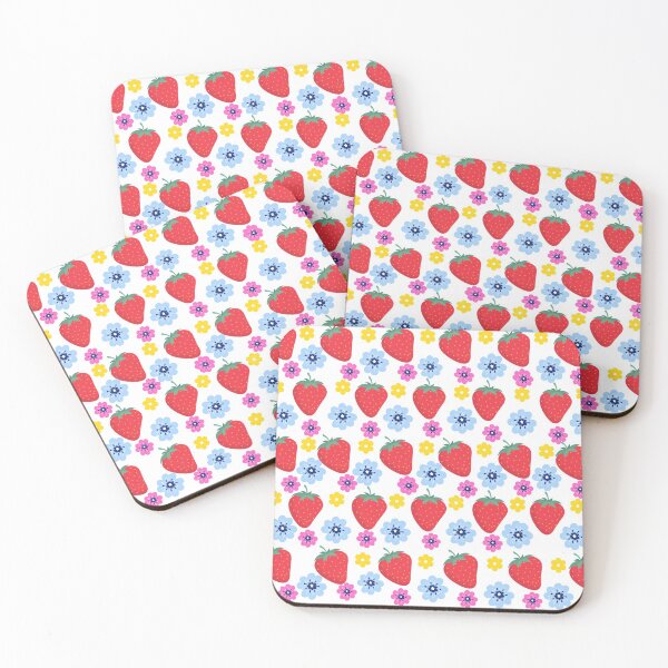 Item preview, Strawberry, Strawberry and flower pattern Spiral Notebook designed and sold by AliDeus.