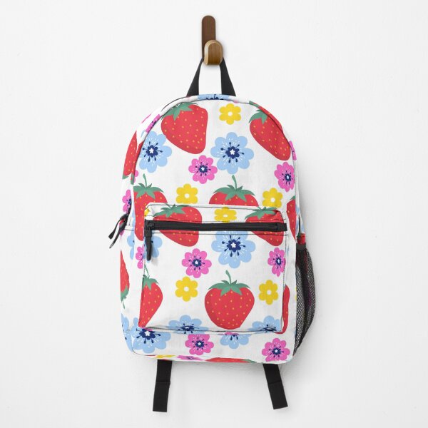Item preview, Strawberry, Strawberry and flower pattern Spiral Notebook designed and sold by AliDeus.
