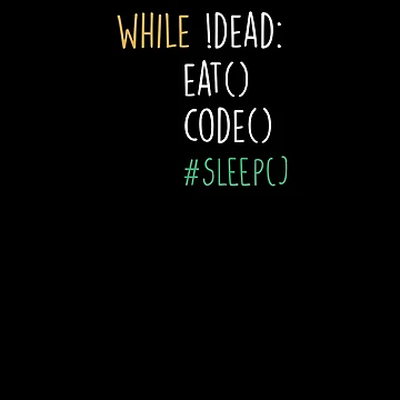 Artwork thumbnail, Computer Science Python Programmer Eat Code Sleep ,Gift Birthday Christmas by Noussairox