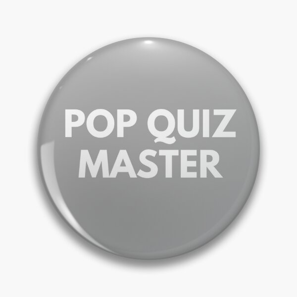Artikelvorschau, Pop-Quiz-Meister entworfen und verkauft von fashioncollege.