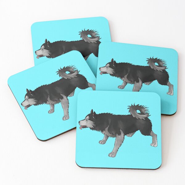 Item preview, Cartoon Sled dog designed and sold by Hallamalla.