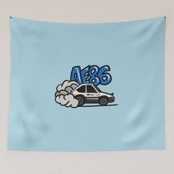 Item preview, Toyota AE86 Cartoon designed and sold by NC CUSTOMS.