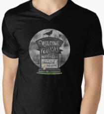 Haunted Mansion Men's V-Neck T-Shirt