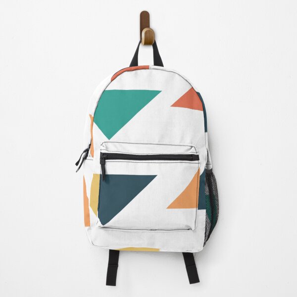 Item preview, Minimalist Triangle Orange, Yellow, Green color palette designed and sold by duvet-day.