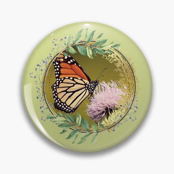 Item preview, Monarch Butterfly Sipping Nectar From a Flower Design designed and sold by EarthArtDesigns.