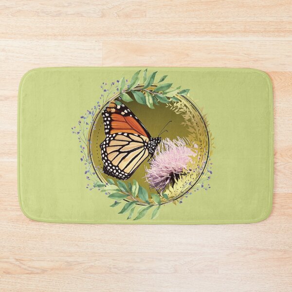 Item preview, Monarch Butterfly Sipping Nectar From a Flower Design designed and sold by EarthArtDesigns.