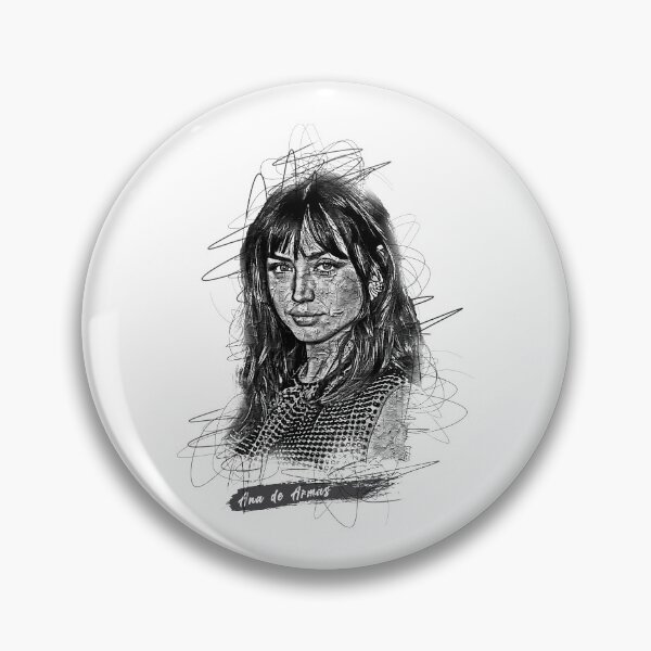 Item preview, Ana de Armas Abstract Sketch Art, Ana de Armas designed and sold by graphic-genie.
