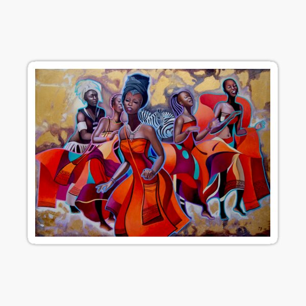Khosa Dances Sticker