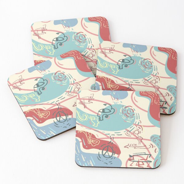 Item preview, Modern Abstract  Aesthetic Visuals designed and sold by KookiePalette.
