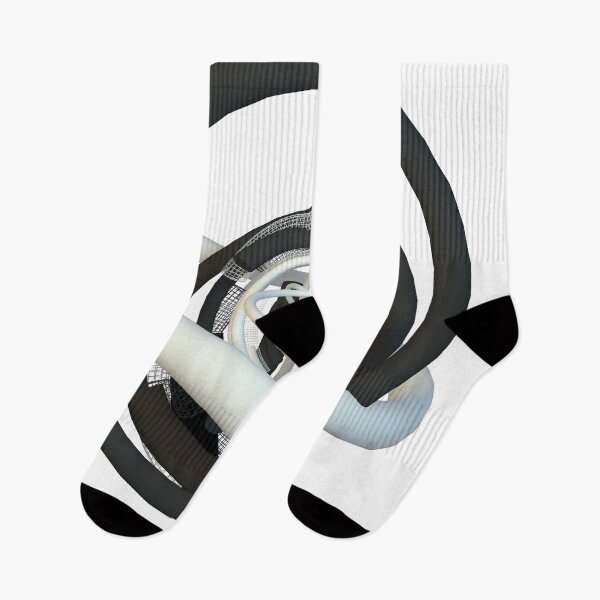 Item preview, Random Tech Rings Gyroscope (Black, White, Grayscale)  designed and sold by hyproinc.