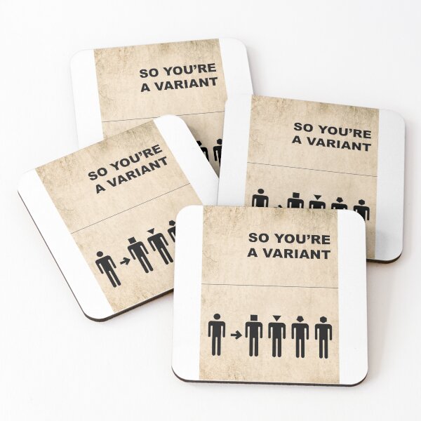 Item preview, SO YOU'RE A VARIANT. designed and sold by Fictionatic.