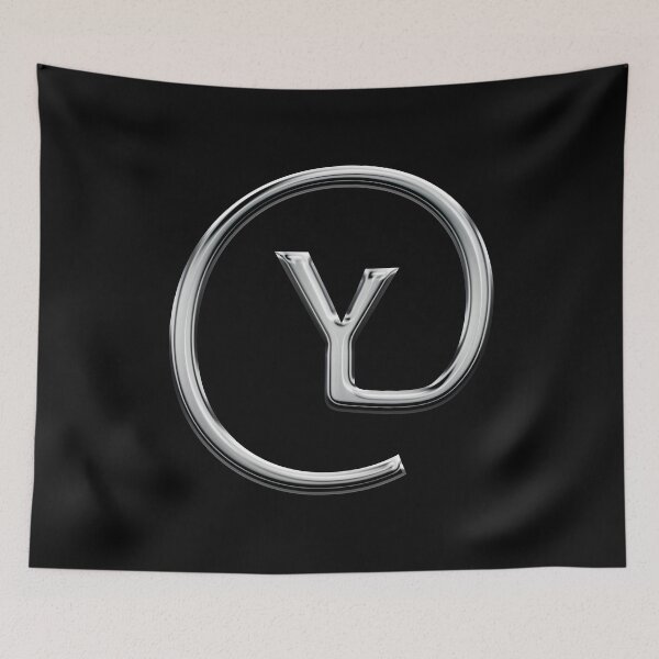 Item preview, Capital Y in an @ sign designed and sold by Logo-stick.