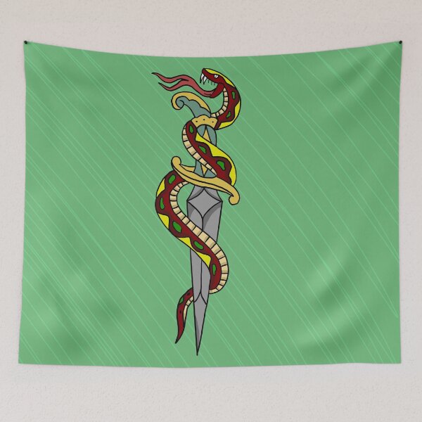 Item preview, Snake and dagger  designed and sold by DavidJAshton.