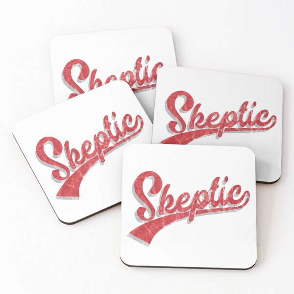 Item preview, Distressed Skeptic t-shirt for science lovers designed and sold by Daniel Lomelí.