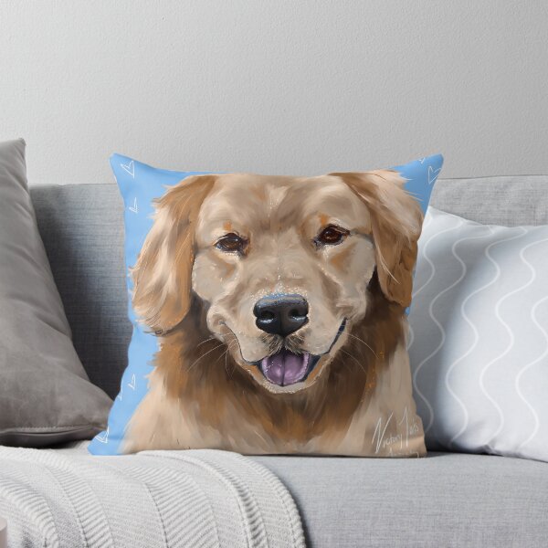 Item preview, Golden Retriever Blue designed and sold by VictoryTails.