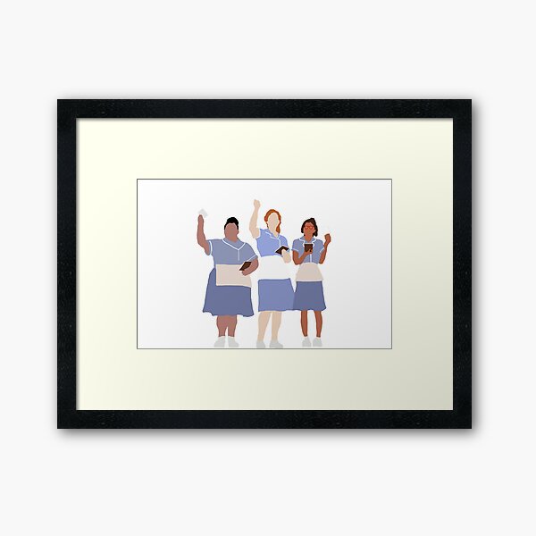 waitress musical Framed Art Print
