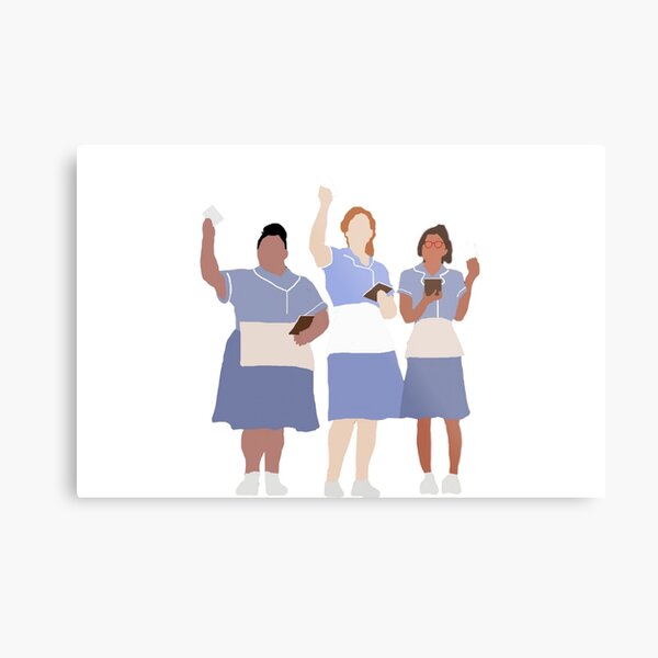 waitress musical Metal Print