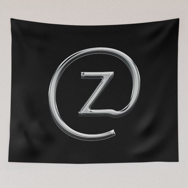 Item preview, Capital Z in an @ sign designed and sold by Logo-stick.